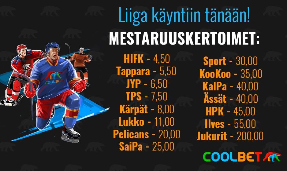 AccuScoren mielenkiintoinen Liiga-analyysi - HIFK vie runkosarjan | Laitataklaus.com AccuScoren mielenkiintoinen Liiga-analyysi - HIFK vie runkosarjan | Laitataklaus.com