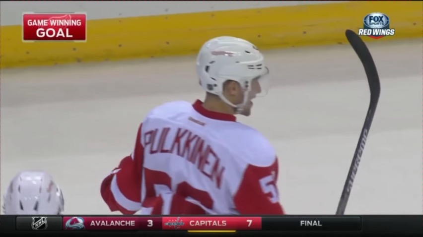 Pulkkinen on tehnyt NHL:ssä toistaiseksi 11 osumaa. Pulkkinen on tehnyt NHL:ssä toistaiseksi 11 osumaa.