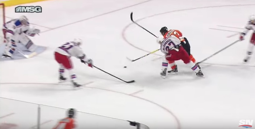 Voracek iskee voittomaalin Rangersia vastaan Voracek iskee voittomaalin Rangersia vastaan