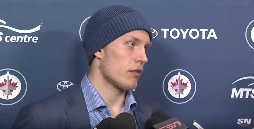 Patrik Laine vitsikkäänä haastattelussa Patrik Laine vitsikkäänä haastattelussa