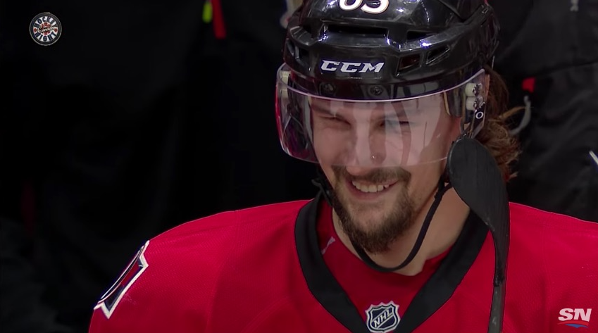 Erik Karlsson Ottawa NHL / Laitataklaus.com Erik Karlsson Ottawa NHL / Laitataklaus.com