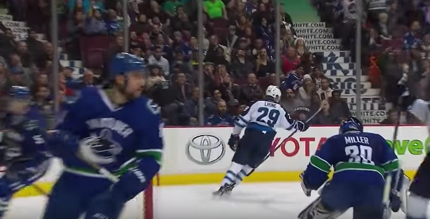 Patrik Laine ja kauden 19. maali Patrik Laine ja kauden 19. maali