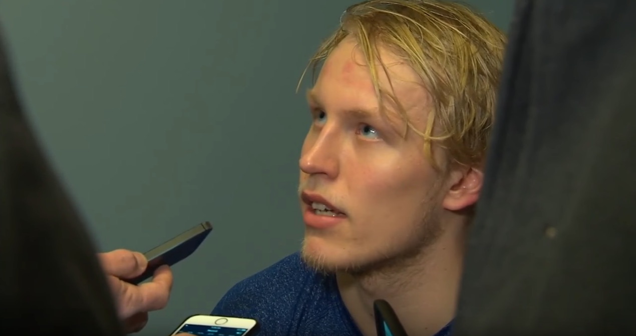 Patrik Laine lyömättömänä myös haastattelussa Patrik Laine lyömättömänä myös haastattelussa
