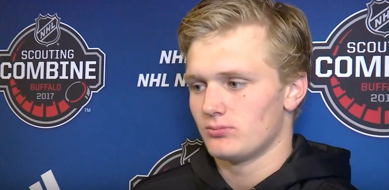Casey Mittelstadt NHL-testit / Laitataklaus.com Casey Mittelstadt NHL-testit / Laitataklaus.com
