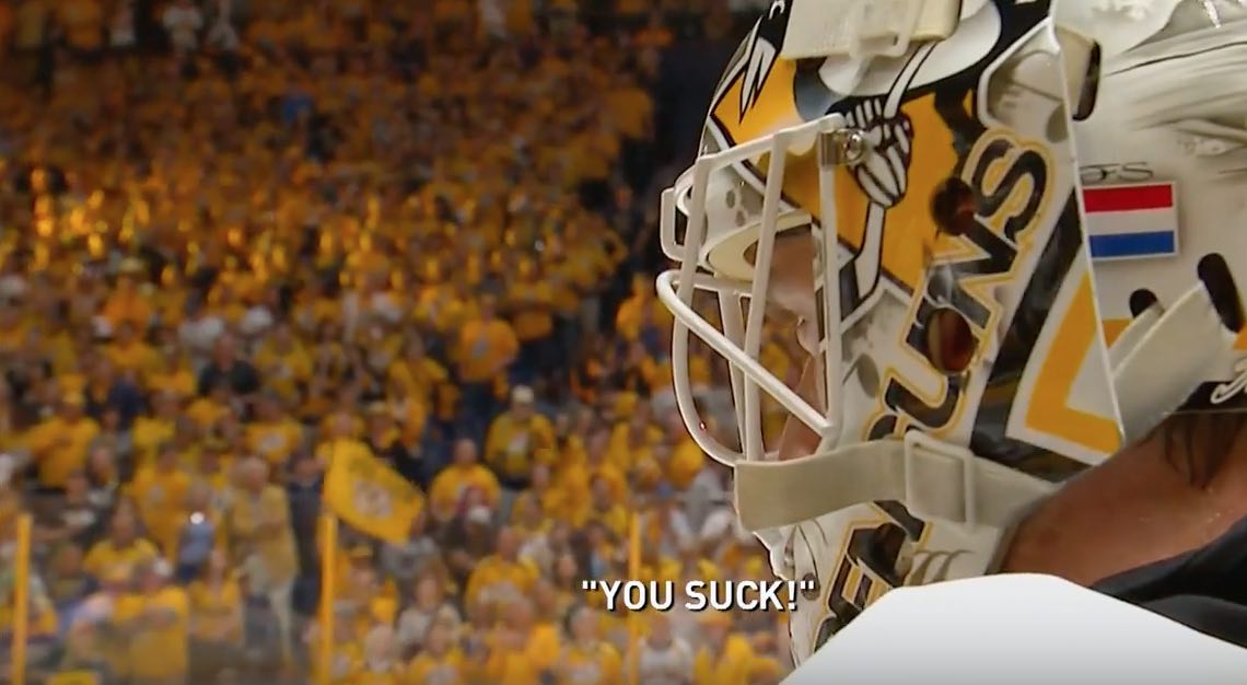 Matt Murray Nashville Predators NHL / Laitataklaus.com Matt Murray Nashville Predators NHL / Laitataklaus.com