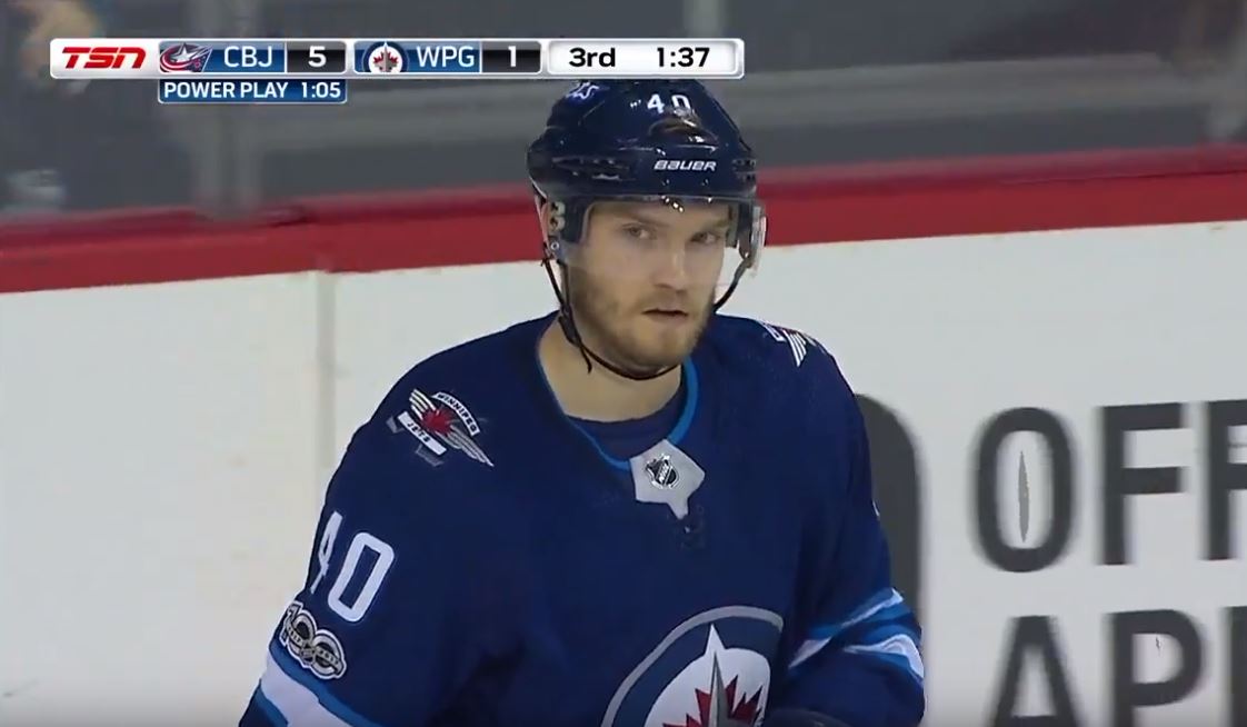 Video: Armia taiteili näyttävän osuman - Jets taipui Blue Jacketsille Video: Armia taiteili näyttävän osuman - Jets taipui Blue Jacketsille