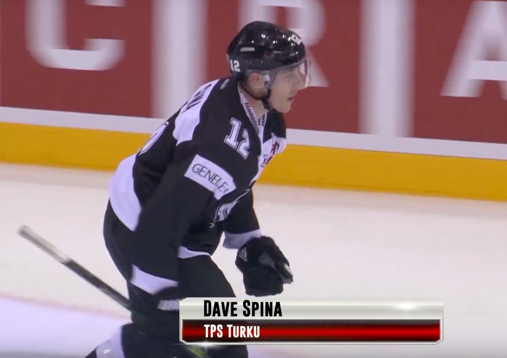 Dave Spina joutui lopettamaan uransa - syynä aivotärähdykset Dave Spina joutui lopettamaan uransa - syynä aivotärähdykset