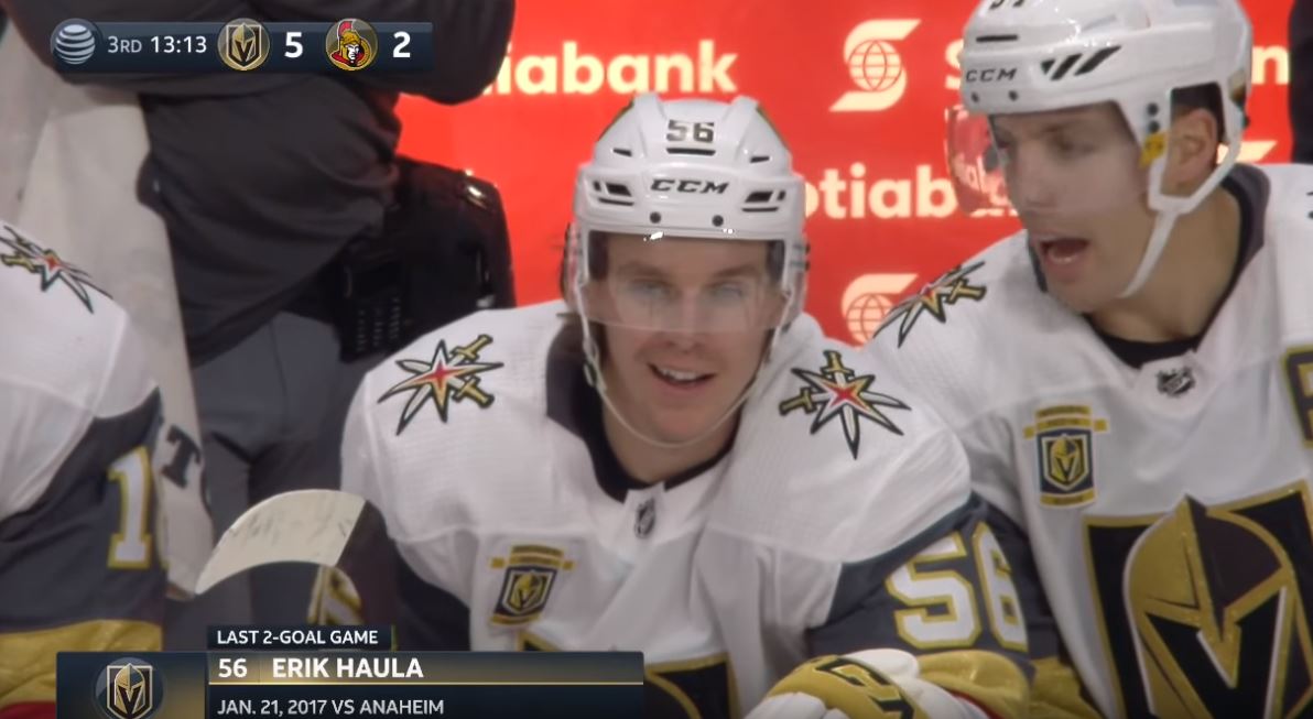 Video: Vegasin Haula vietti tehokasta iltaa - saldona pari osumaa ja syöttö Video: Vegasin Haula vietti tehokasta iltaa - saldona pari osumaa ja syöttö
