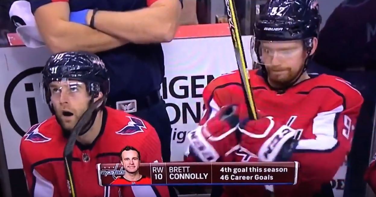 Evgeny Kuznetsov | Laitataklaus.com Video: Connolly jätti roikkumaan - Kuznetsov löi fistbumpit itsensä kanssa