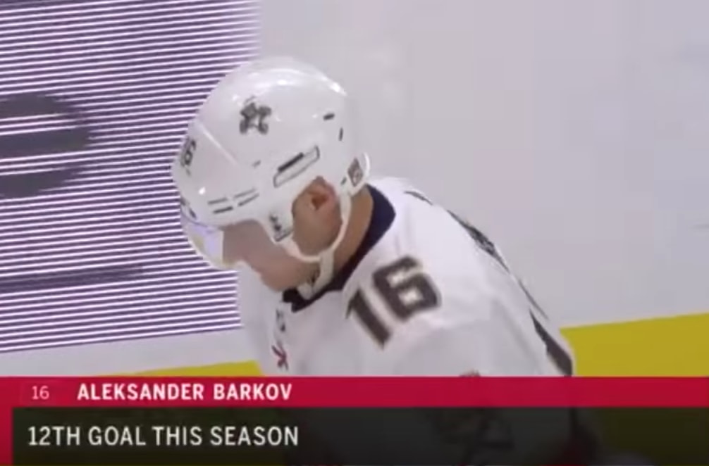 Aleksander-Barkov Florida Panthersin Aleksander Barkov osui viime yönä Detroit Red Wingsiä vastaan, keräten tililleen kuluvan kauden 12. maalinsa.