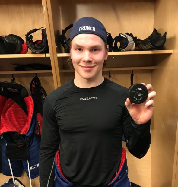 Jonne Tammela | Laitataklaus.com VIDEO: Jonne Tammela viimeisteli uransa ensimmäisen AHL-maalin