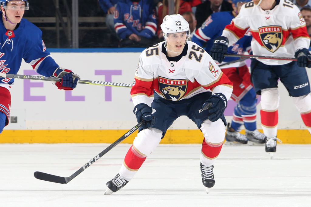 Florida Panthers v New York Rangers Henrik Haapala siirtyy loppukauden ajaksi Tampereen Tapparan riveihin.