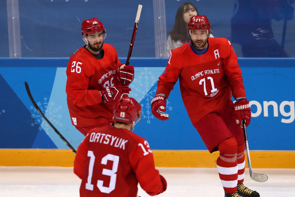 Getty Venäjän olympiaurheilijat Venäjän olympiaurheilijat kylvetti USA:a - Slovenia yllättäen lohkokakkoseksi!