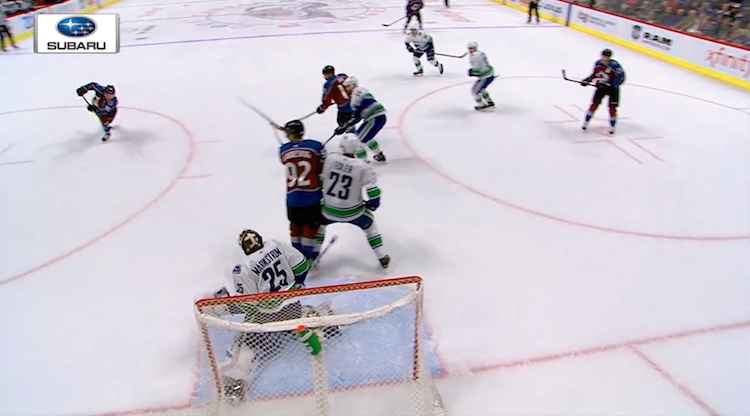 Mikko Rantanen lämää Mikko Rantanen lämäsi kauden 20. maalinsa.