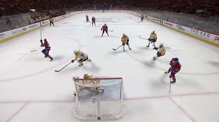 Pekka Rinne huipputorjunta Pekka Rinne oli todellinen painajainen Montreal Canadiensille.