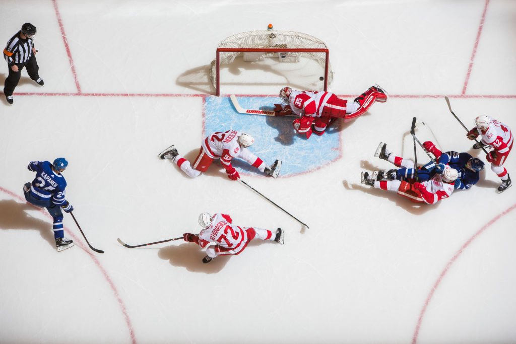 Getty Kasperi Kapanen Toronto Maple Leafsin Kasperi Kapanen iski kauden seitsemännen maalinsa upeasta syötöstä.