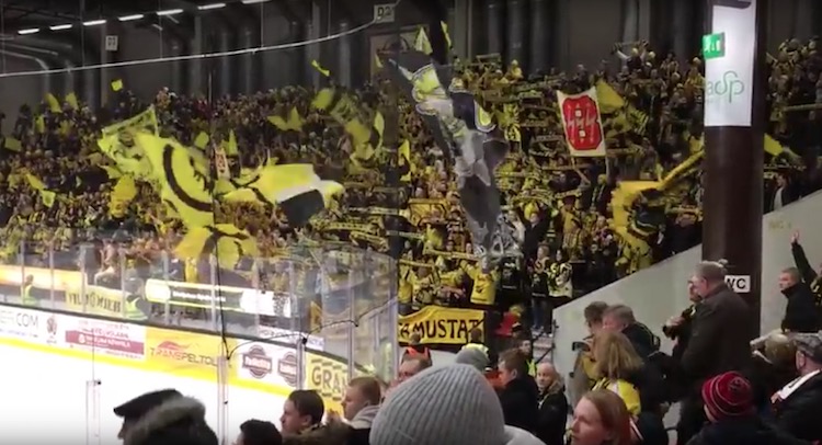 SaiPa-fanit SaiPa-fanit tekivät jotain uskomatonta viimeisen TPS-ottelun jälkeen.