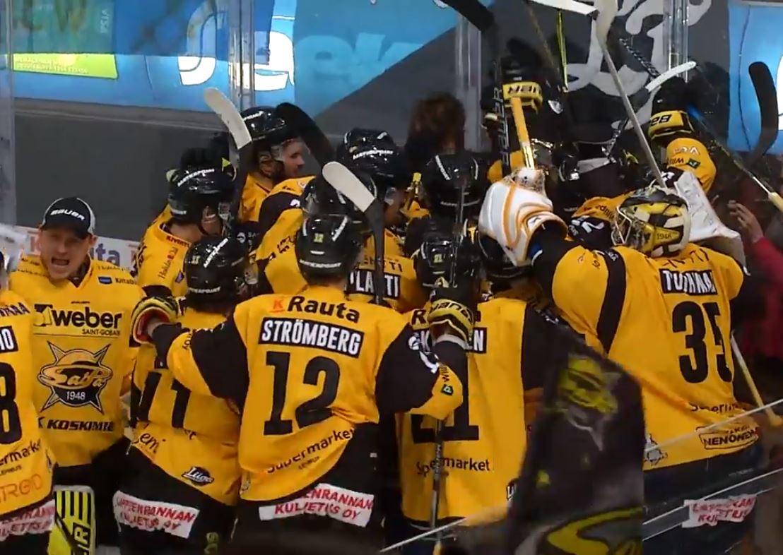 SaiPa | Laitataklaus.com VIDEO: Ahti Oksanen huipputrillerin sankarina - SaiPa jatkaa puolivälieriin!