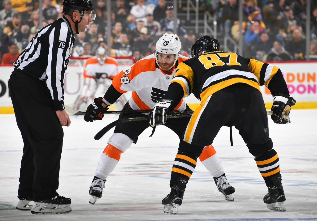 Getty Vetovihjeet Pittsburgh Philadelphia Vetovihjeet ja ottelusarjaennakko: Pittsburgh Penguins vs. Philadelphia Flyers.