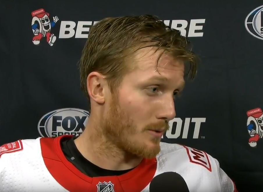 Gustav Nyquist San Joseen Gustav Nyquist on tehnyt neljän vuoden mittaisen sopimuksen Columbus Blue Jacketsin kanssa.