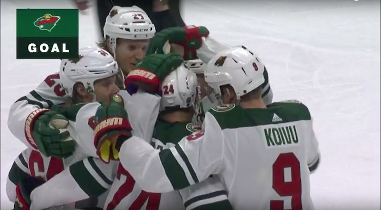 Mikael Granlund ja Mikko Koivu Mikael Granlund ja Mikko Koivu olivat viime yönä erinomaisessa vireessä.