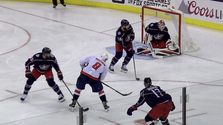 Ovechkinilla Alexander Ovechkinilla on ollut erinomainen alku tämän kevään pudotuspeleissä.
