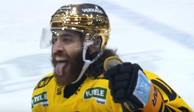 Mathew Maionen ensimmäinen KHL-maali Mathew Maionen ensimmäinen KHL-maali