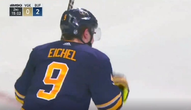 Jack Eichel iski kaksi loisteliasta maalia Jack Eichel iski kaksi loisteliasta maalia