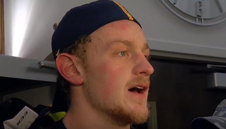 Jack Eichelistä tuli uusi Sabres-kapteeni Jack Eichelistä tuli uusi Sabres-kapteeni
