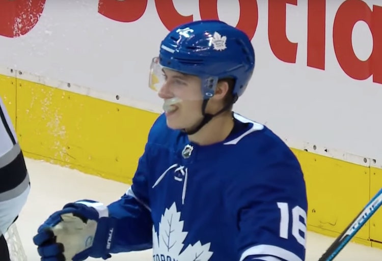 Mitch Marner Sveitsi Mitch Marner kiinnosti kesän markkinoilla myös toisia joukkueita.
