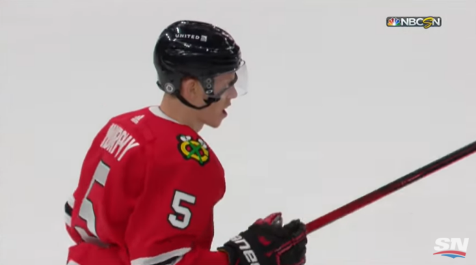 chicago-puolustaja connor murphy